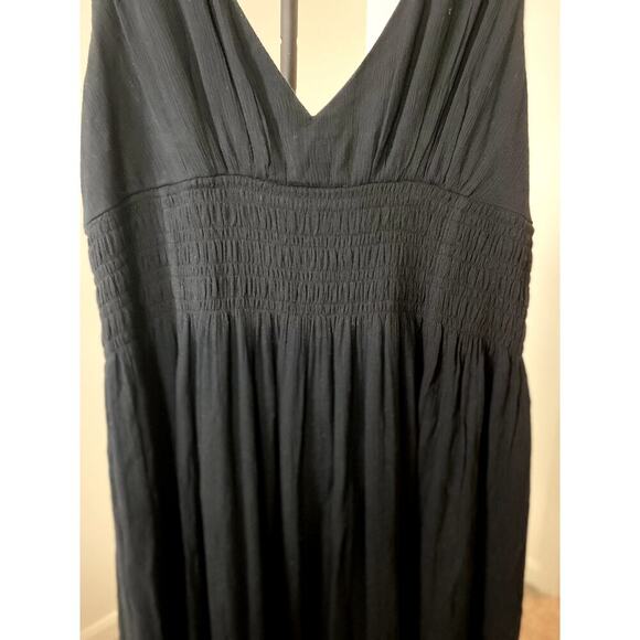 Abercombie & Fitch Black Scrunchie Strap Maxi Dress - Sz. XL (NWOT) - Picture 3 of 7
